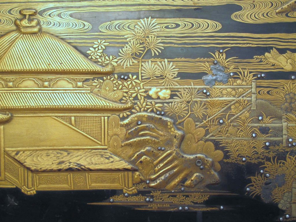 Detail au rocher du coffre de Mazarin