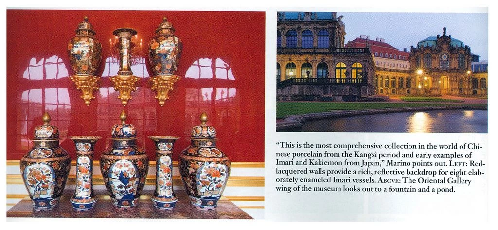 Les arches de la galerie orientale du musee de Dresde