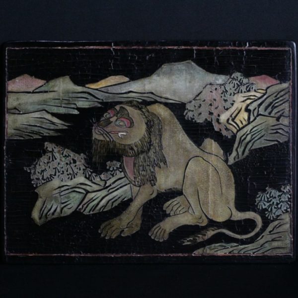 Coromandel Lacquer "Lion"